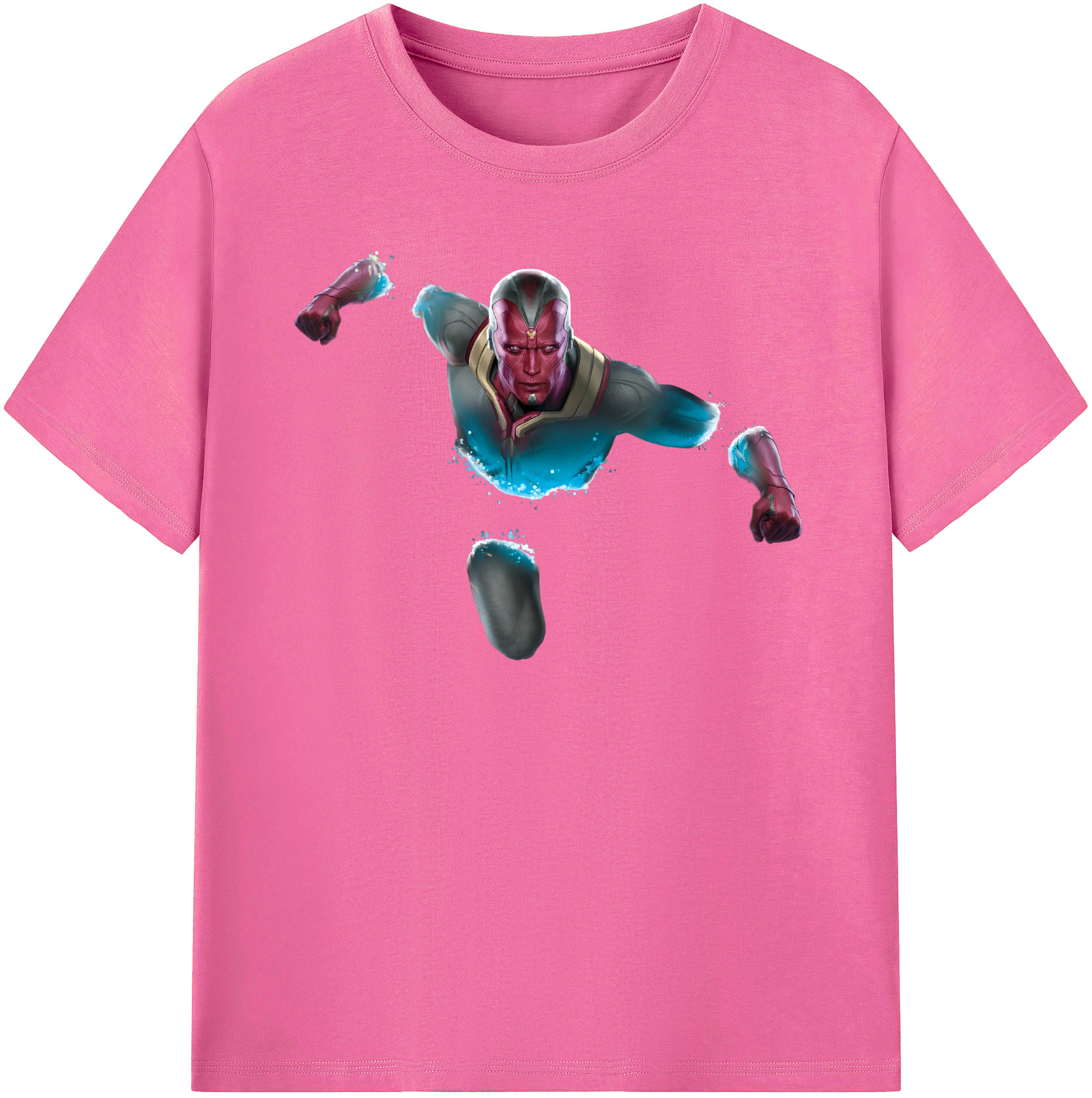 （画像用） アベンジャーズ The Avengers レディースカジュアルプリントTシャツ（綿100％）